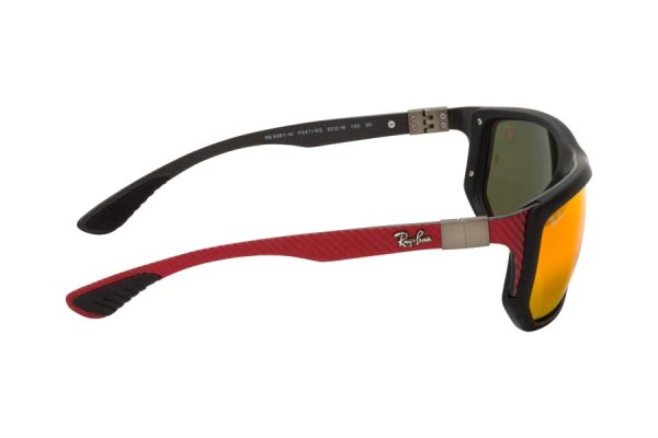   Ray-Ban Scuderia Ferrari Collection RB8361M-F647-6Q Black | Orange Mirror