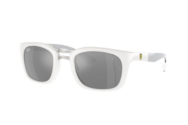   Ray-Ban Scuderia Ferrari Collection RB8362M-F695-6G White | Grey Mirror
