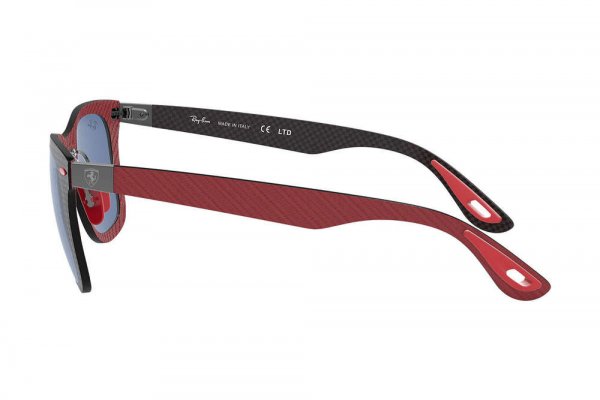   Ray-Ban Scuderia Ferrari Collection RB8395M-F055-80 Dark Chess/ Red | Dark Blue
