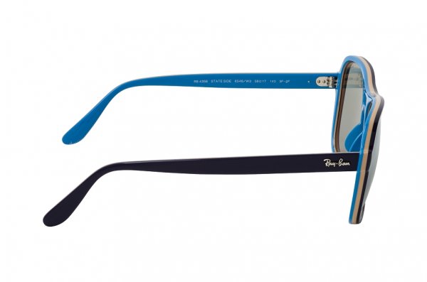   Ray-Ban State Side RB4356-6546-W3 Blue | Grey Photochromic
