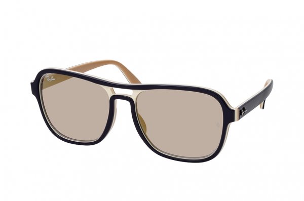   Ray-Ban State Side RB4356-6548-B3 Blue | Dark Grey Photochromic