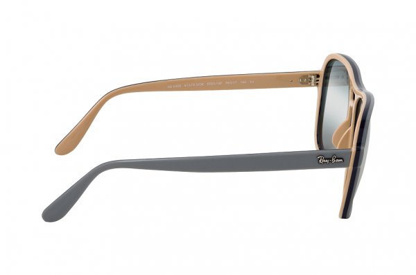   Ray-Ban State Side RB4356-6550-GF Light Grey | Light Blue Gradient
