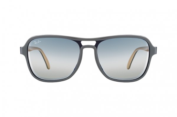   Ray-Ban State Side RB4356-6550-GF Light Grey | Light Blue Gradient