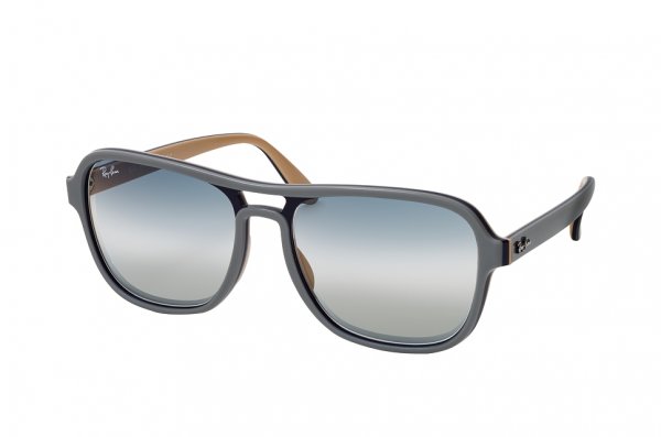  Ray-Ban State Side RB4356-6550-GF Light Grey | Light Blue Gradient