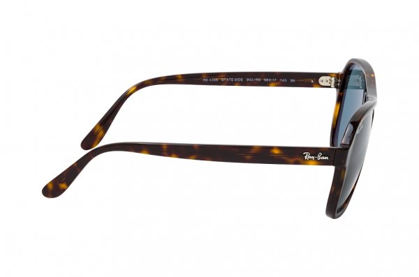   Ray-Ban State Side RB4356-902-R5 Havana | Dark Blue