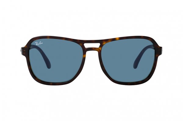   Ray-Ban State Side RB4356-902-R5 Havana | Dark Blue