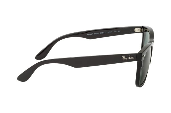   Ray-Ban Steve RB4487-6629-71 Black | Natural Green