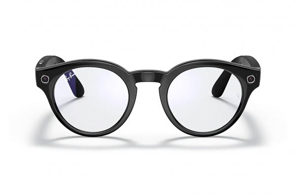 Sunglasses Ray-Ban Stories Round RW4003-601-SB Black | Blue Light Filter