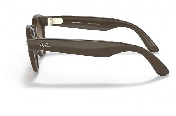   Ray-Ban Stories Round RW4003-6560-13 Dark Brown | Light Brown Gradient