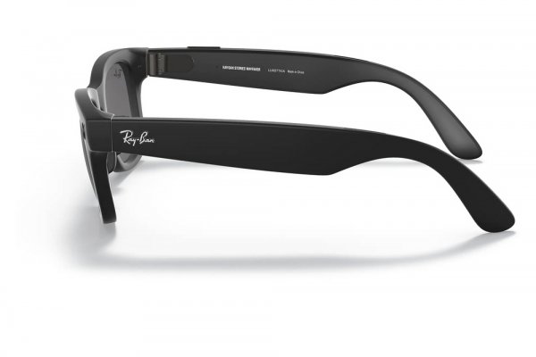   Ray-Ban Stories Wayfarer RW4002-601S-87 Matt Black | Dark Grey