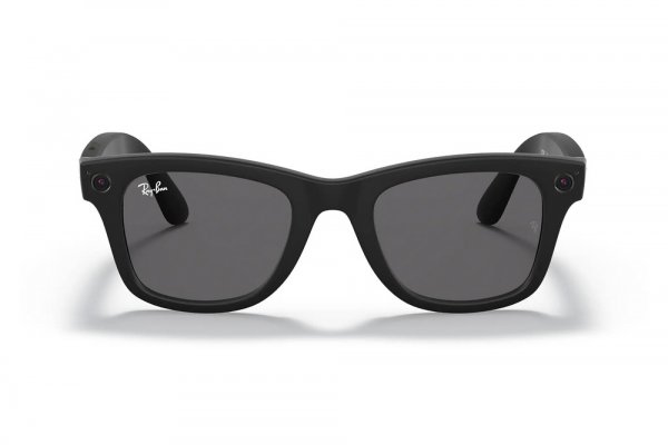   Ray-Ban Stories Wayfarer RW4002-601S-87 Matt Black | Dark Grey
