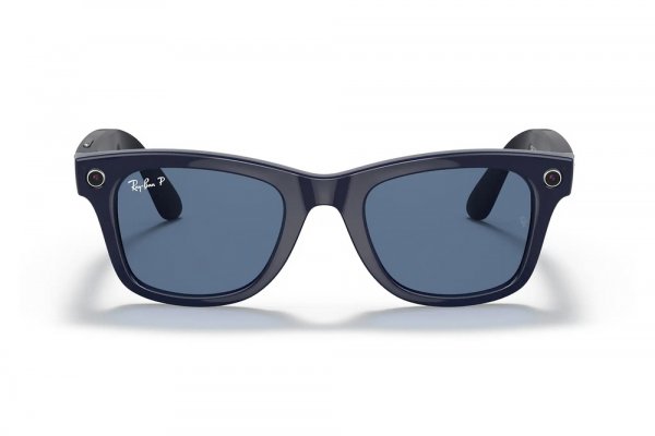   Ray-Ban Stories Wayfarer RW4002-655-82 Dark Blue | Dark Blue Polarized