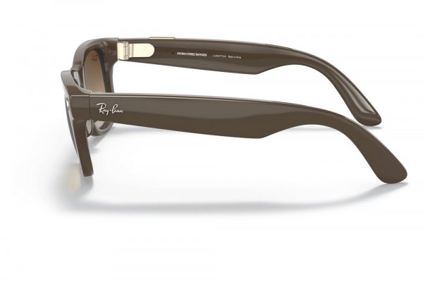 Sunglasses Ray-Ban Stories Wayfarer RW4002-6560-13 Dark Brown | Brown Gradient