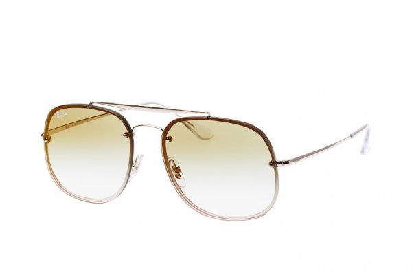   Ray-Ban The General Blaze RB3583N-003-W0 Silver | Light Yellow