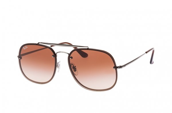   Ray-Ban The General Blaze RB3583N-004-13 Gunmetal | Faded Brown