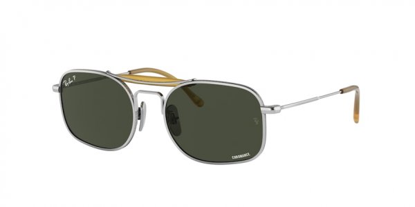   Ray-Ban Titanium Chromance RB8062-9209-P1 Silver | Dark Green Chromance Polarized