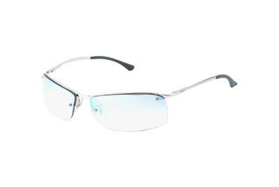   Ray-Ban Top Bar RB3183-003-Z1 Silver | Light Gradient Grey