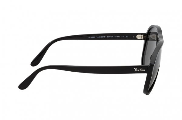   Ray-Ban Vagabond RB4355-601-B1 Black | Dark Grey