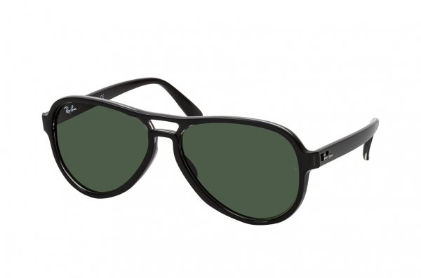   Ray-Ban Vagabond RB4355-6545-31 Black | Natural Green