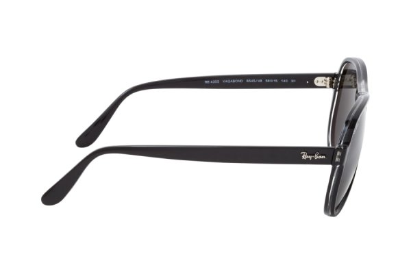  Ray-Ban Vagabond RB4355-6545-48 Black | Total Black Polarized