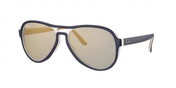   Ray-Ban Vagabond RB4355-6548-B3 Blue | Dark Grey Mirror Photochromic