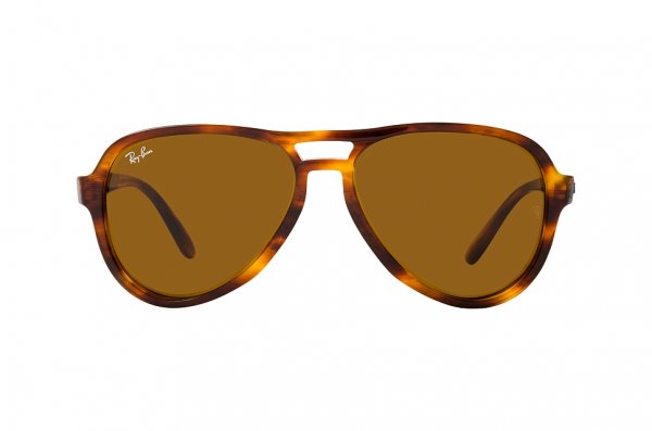   Ray-Ban Vagabond RB4355-954-33 Dark Havana | Natural Brown