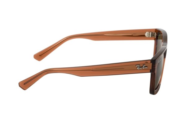   Ray-Ban Warren Bio Based RB4396-6678-9A Transparent Brown | Dark Green Polarized