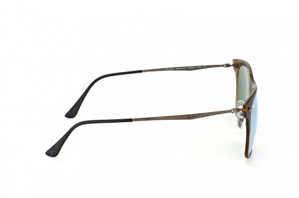   Ray-Ban Wayfarer LightRay RB4210-6244-4V Light Havana | Violet Mirror