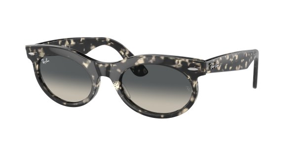   Ray-Ban Wayfarer Oval RB2242-1333-71 Striped Grey | Grey Gradient