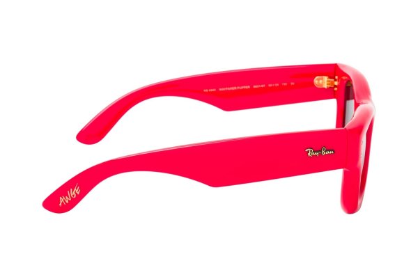   Ray-Ban Wayfarer Puffer RB4940-6831-87 Red | Dark Grey