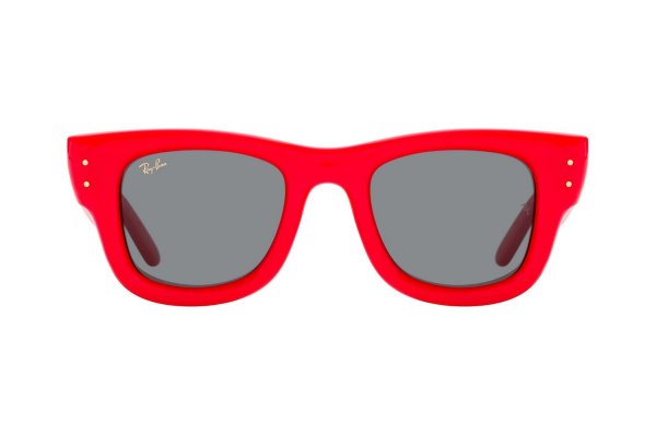   Ray-Ban Wayfarer Puffer RB4940-6831-87 Red | Dark Grey