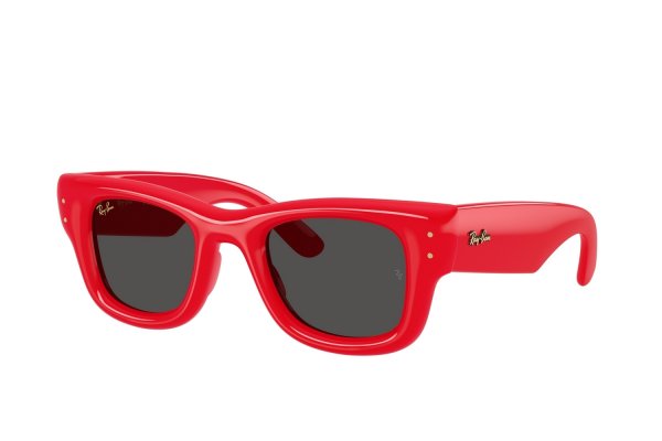   Ray-Ban Wayfarer Puffer RB4940-6831-87 Red | Dark Grey