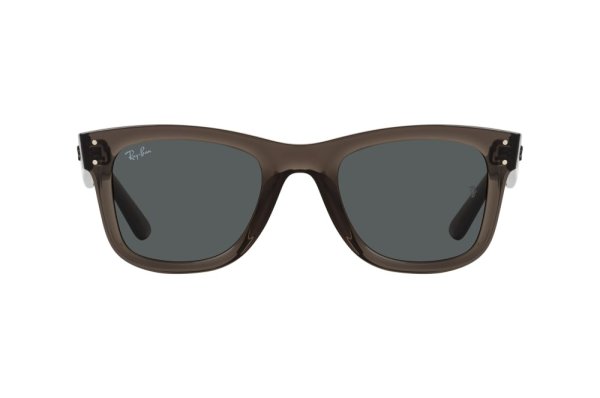   Ray-Ban Wayfarer Reverse RBR0502S-6707-GR Transparent Grey | Grey Mirror