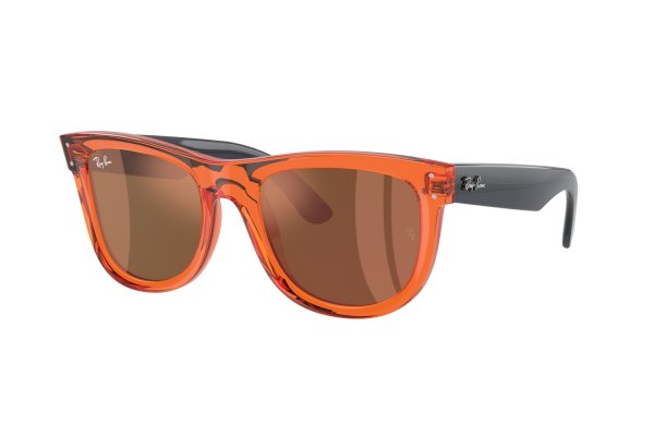   Ray-Ban Wayfarer Reverse RBR0502S-6712-GM Orange / Black | Orange Mirror