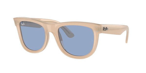   Ray-Ban Wayfarer Reverse RBR0502S-6780-72 Transparent Beige | Light Blue