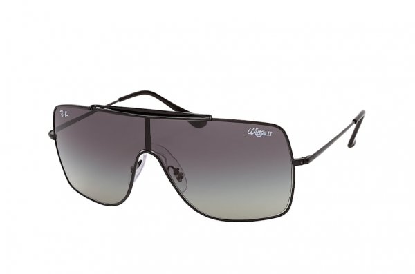   Ray-Ban Wings II RB3697-002-11 Black | Faded Grey