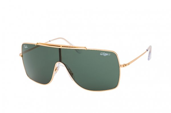 Sunglasses Ray-Ban Wings II RB3697-9050-71 Arista | Green/Gray