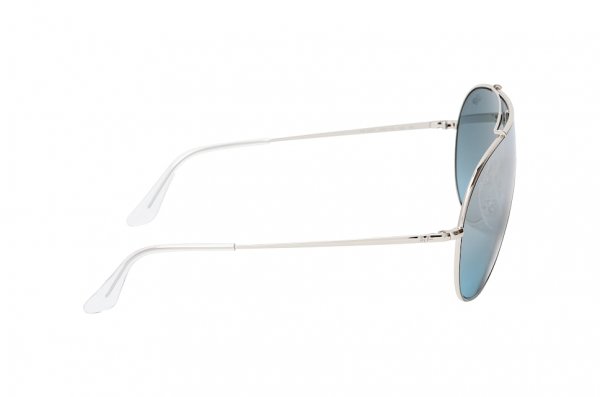   Ray-Ban Wings RB3597-003-Y0 Silver | Pink Blue Mirror