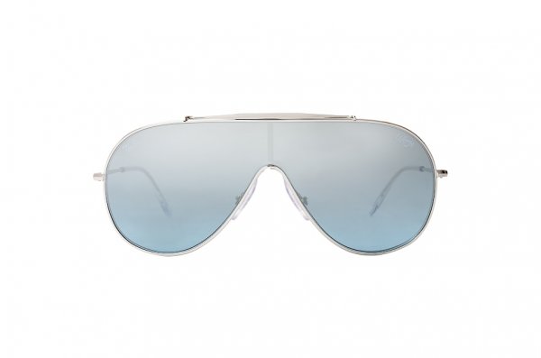   Ray-Ban Wings RB3597-003-Y0 Silver | Pink Blue Mirror