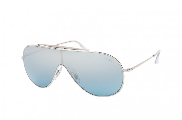  Ray-Ban Wings RB3597-003-Y0 Silver | Pink Blue Mirror