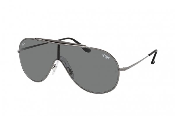   Ray-Ban Wings RB3597-004-87 Gunmetal | Dark Grey