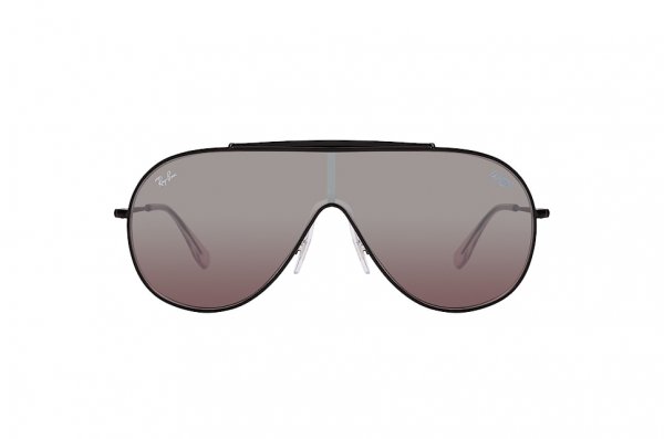   Ray-Ban Wings RB3597-9168-Y3 Black | Gradient Grey Mirror