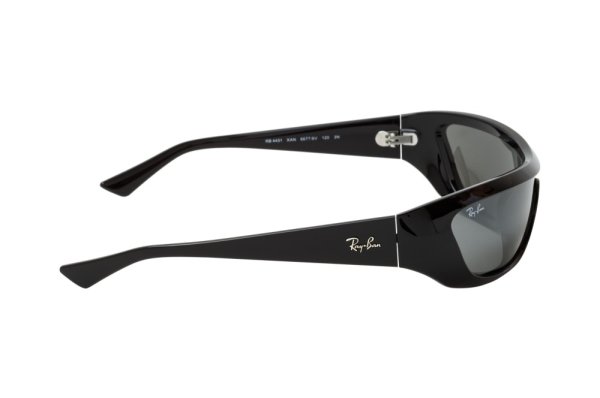   Ray-Ban Xan RB4431-6677-6V Black | Silver Mirror