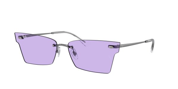   Ray-Ban Xime RB3730-004-1A Gunmetal | Dark Violet