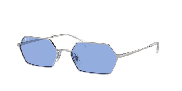   Ray-Ban Yevi RB3728-003-80 Silver | Natural Blue