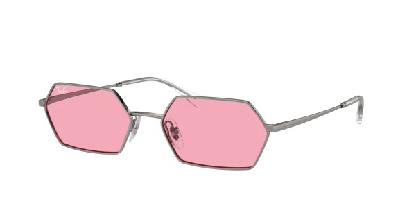 Sunglasses Ray-Ban Yevi RB3728-004-84 Gunmetal | Dark Rose