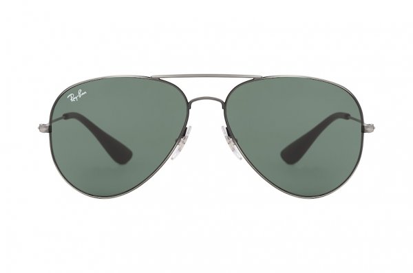   Ray-Ban Youngster Aviator RB3558-9139-71 Dark Bronze | Green / Grey