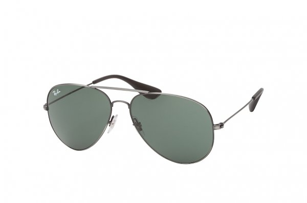   Ray-Ban Youngster Aviator RB3558-9139-71 Dark Bronze | Green / Grey
