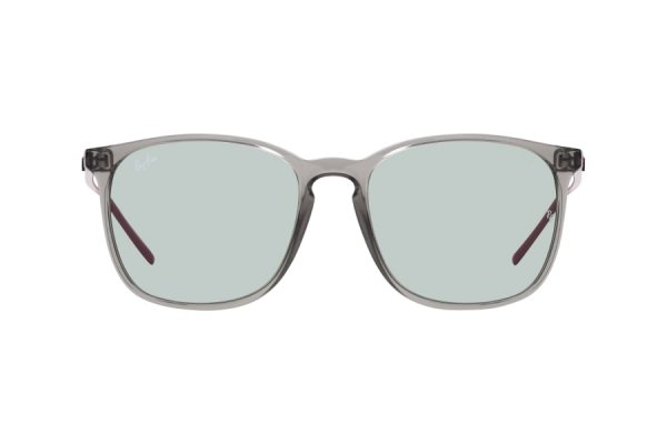   Ray-Ban Youngster Evolve RB4387-6572-Q5 Transparent Grey / Brown | Green To Blue Photochromatic 