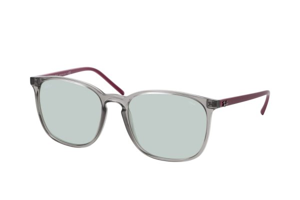   Ray-Ban Youngster Evolve RB4387-6572-Q5 Transparent Grey / Brown | Green To Blue Photochromatic 
